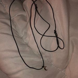 Moon Necklace Adjustable Choker